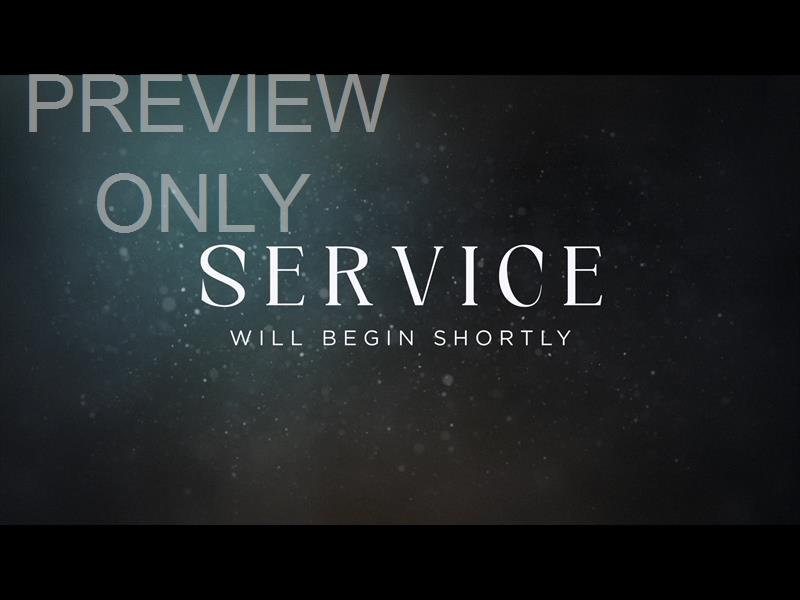 WINTERTIDE SERVICE STILL