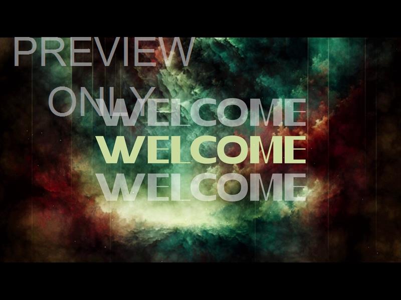 COLORFUL ABSTRACT WELCOME TITLE GRAPHICS
