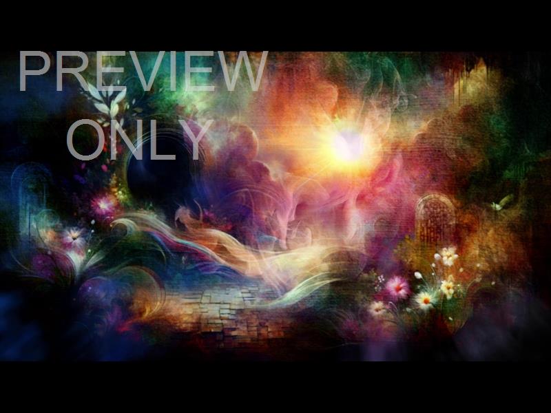 COLORFUL RESURRECTION SUNDAY BACKGROUND