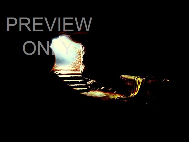 EASTER MORNING EMPTY GRAVE BACKGROUND