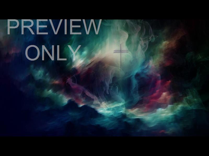 EASTER WORSHIP MOTION INK AND CROSS