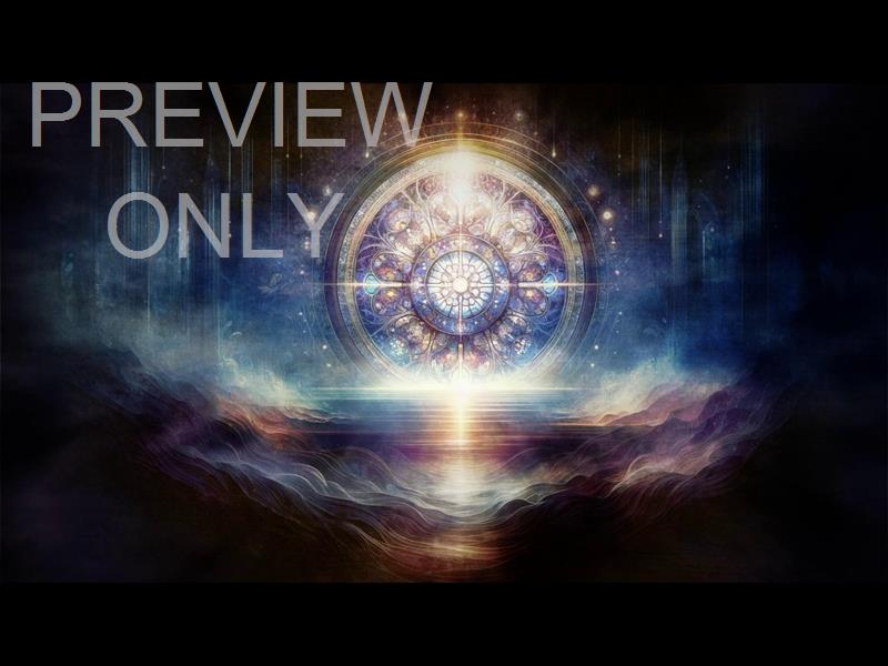 STAINED GLASS SANCTUARY MOTION WORSHIP