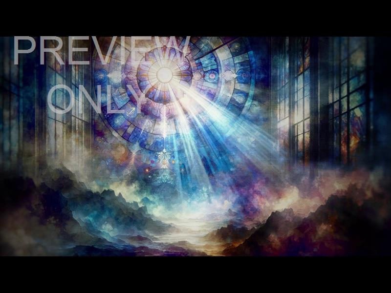 STAINED GLASS SANCTUARY STILL