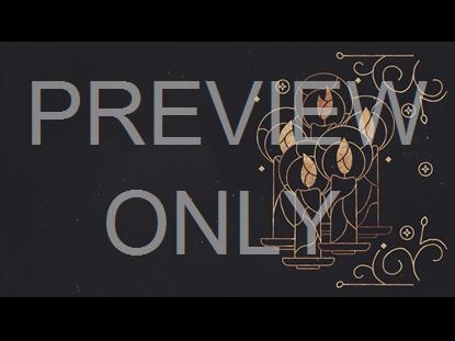 ADVENT GLITTER CANDLES 5