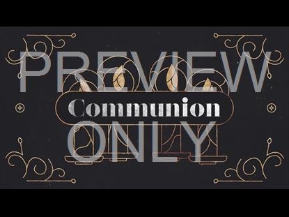 ADVENT GLITTER COMMUNION