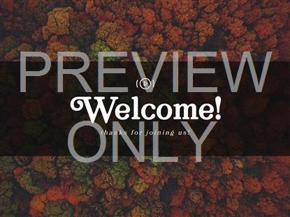 AUTUMN COLORS WELCOME STREAM STILL