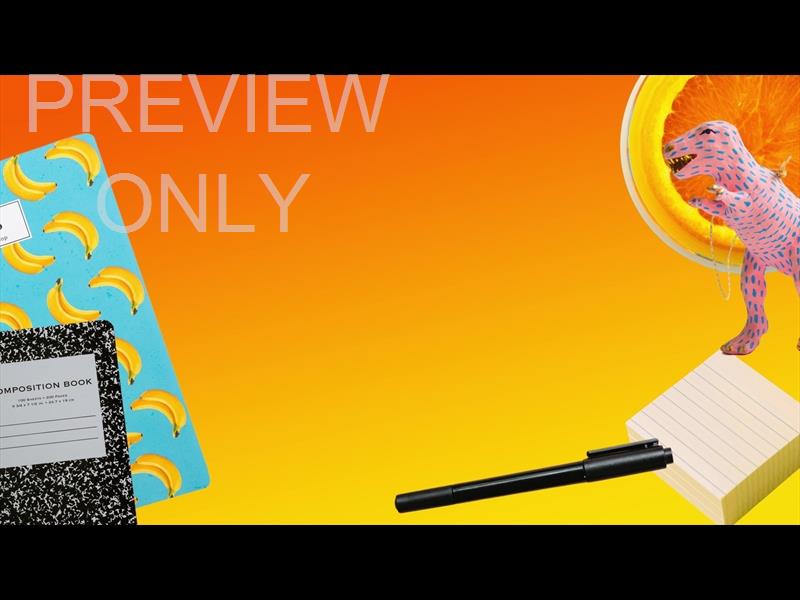 BACK TO SCHOOL COLLAGE BRIGHT STILL