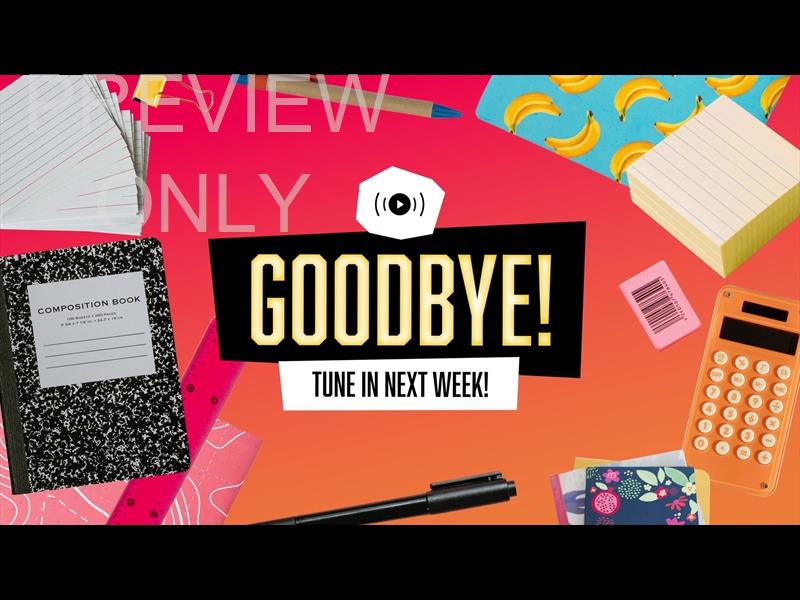 BACK TO SCHOOL COLLAGE EXIT STREAM STILL