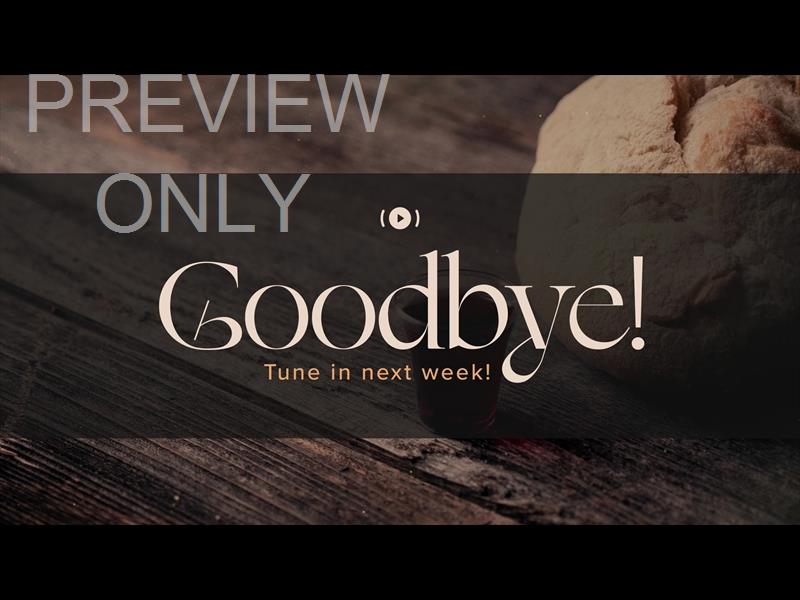 BREAD AND CUP EXIT STREAM STILL