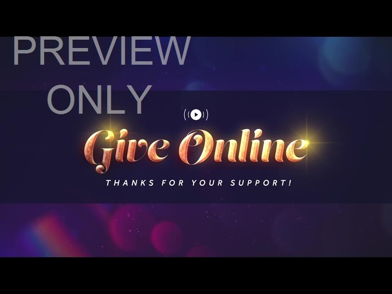 CHRISTMAS FLOURISH GIVE STREAM STILL