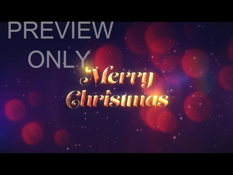 CHRISTMAS FLOURISH MERRY CHRISTMAS STILL