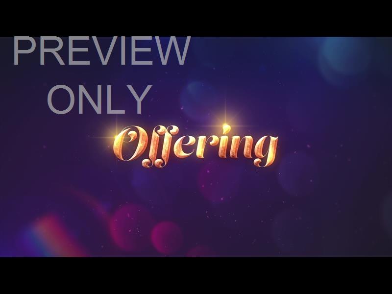 CHRISTMAS FLOURISH OFFERING STILL