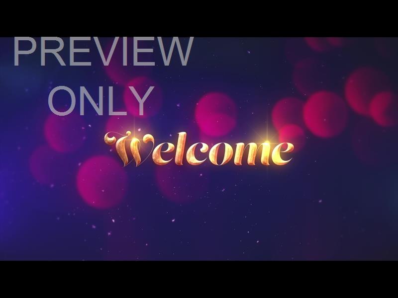 CHRISTMAS FLOURISH WELCOME STILL