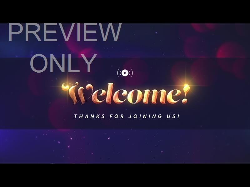 CHRISTMAS FLOURISH WELCOME STREAM STILL