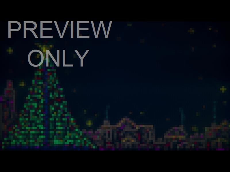 CHRISTMAS LIGHTS: SUBURBS PIXEL STILL