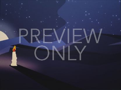 CHRISTMAS NIGHT CANDLE