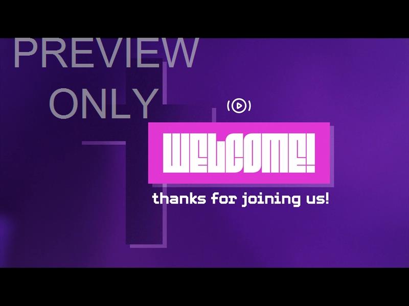 COLOR CROSS WELCOME STREAM STILL