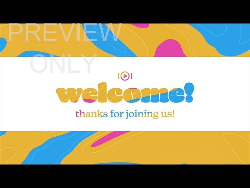 COLOR TOPO WELCOME STREAM STILL