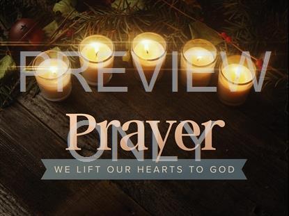 COZY ADVENT PRAYER STILL