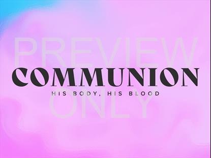 EASTER FOIL COMMUNION STILL