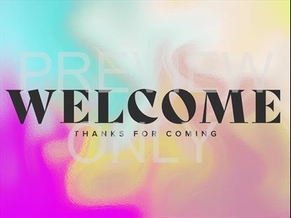 EASTER FOIL WELCOME STILL