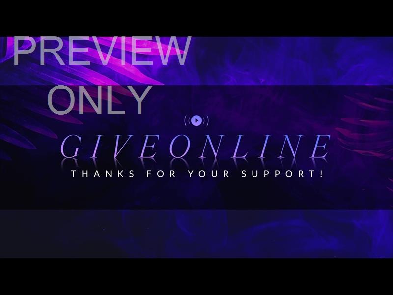 HOLY WEEK REFLECTIONS GIVE STREAM STILL