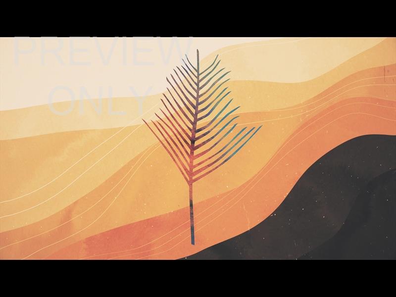 HOLY WEEK WAVES: BRANCH STILL