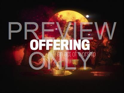 HOLY WEEK ART OFFERING STILL