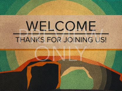 HOLY WEEK EASTER WELCOME