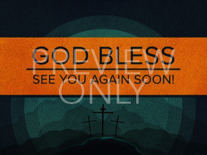 HOLY WEEK FRIDAY EXIT