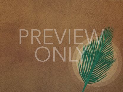 HOLY WEEK PALM BRANCH