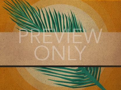 HOLY WEEK PALM BRANCH TEXTBAR