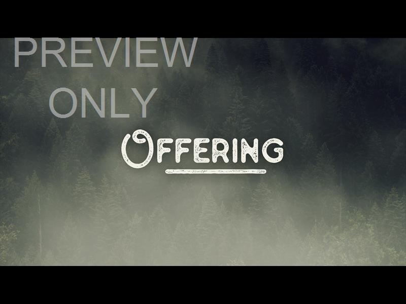 LUMBERJACK DAD OFFERING STILL