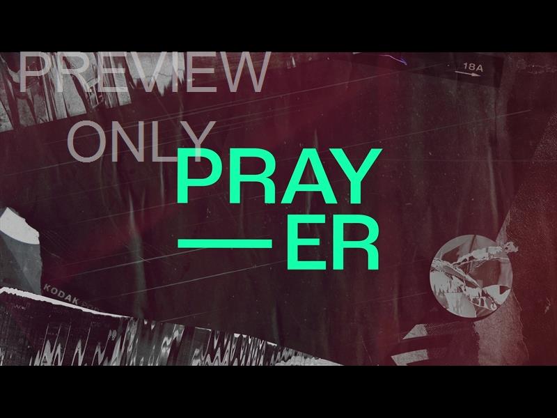 MAGAZINE SCRAPS PRAYER