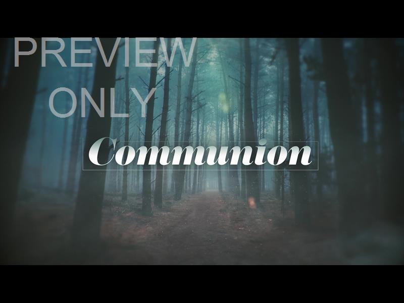 MOODY AUTUMN COMMUNION STILL