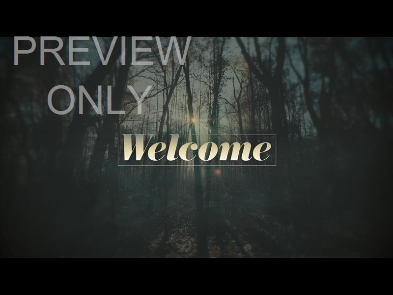 MOODY AUTUMN WELCOME STILL