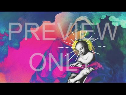 NATIVITY COLORS MADONNA