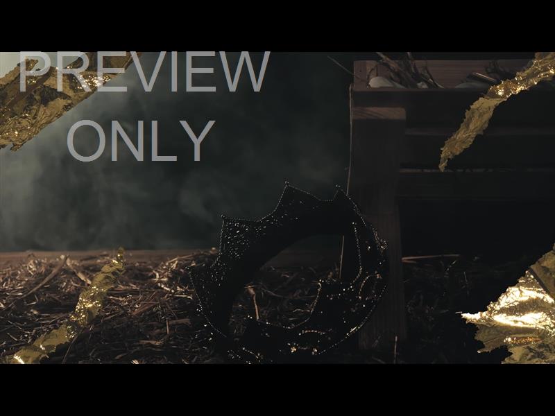 NATIVITY MANGER 10 GOLD STILL