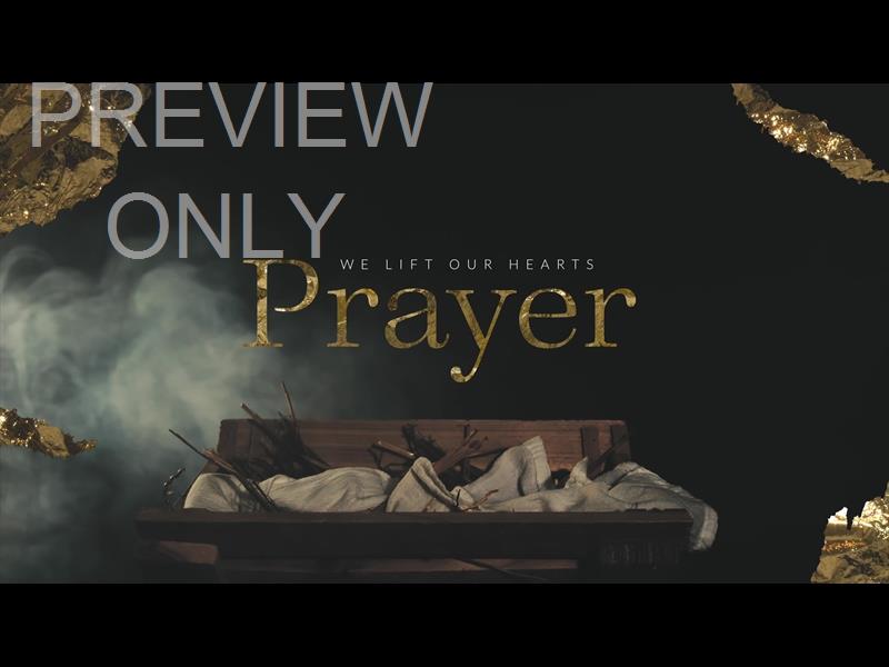 NATIVITY MANGER PRAYER STILL