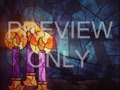 NATIVITY GLASS 3 BLANK STILL