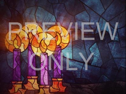 NATIVITY GLASS 4 BLANK STILL