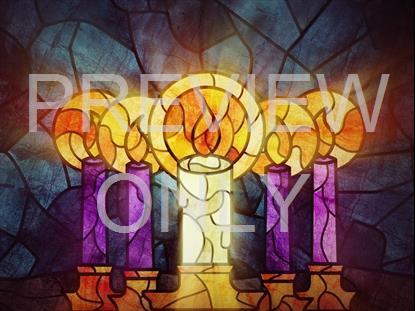 NATIVITY GLASS 5 BLANK STILL