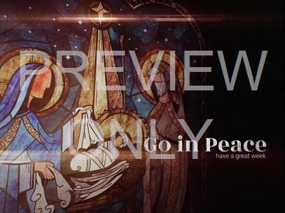 NATIVITY GLASS EXIT STILL