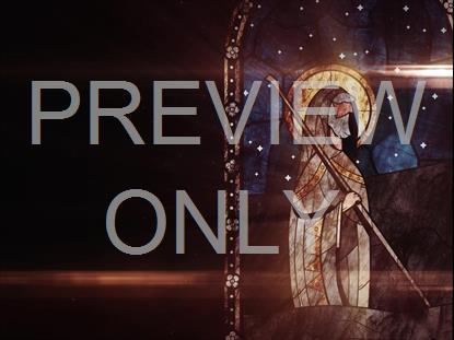 NATIVITY GLASS JOSEPH STILL