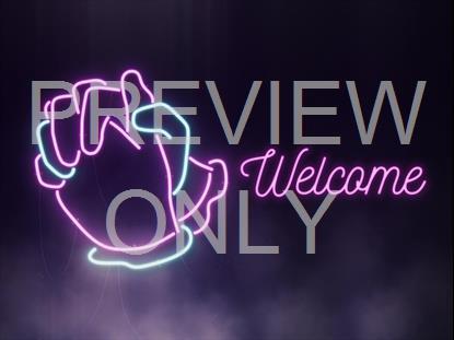 NEON PRAYER WELCOME STILL