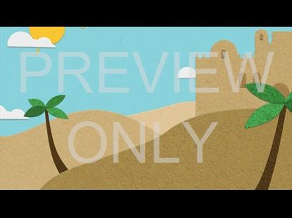 PALM SUNDAY FLANNELGRAPH TOWN