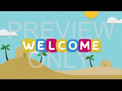 PALM SUNDAY FLANNELGRAPH WELCOME