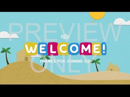 PALM SUNDAY FLANNELGRAPH WELCOME STREAM