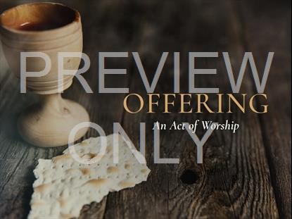 REMEMBRANCE OFFERING STILL