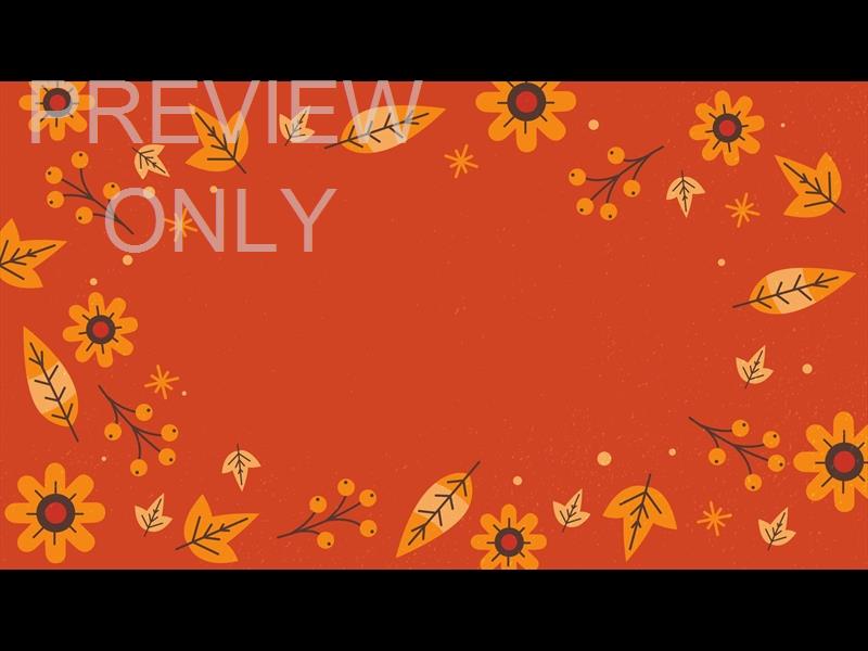 THANKSGIVING LEAVES THREE STILL